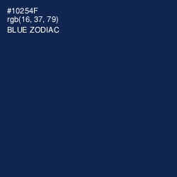 #10254F - Blue Zodiac Color Image
